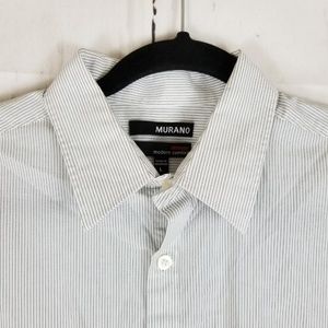 Murano Ultimate Modern Comfort Shirt Sz L White